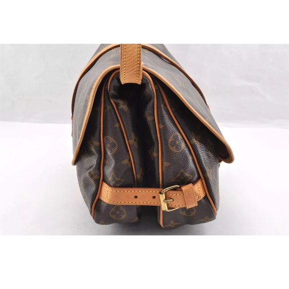 Authentic LV Louis Vuitton Saumur 30 Monogram Canvas Shoulder Crossbody Bag - Picture 9 of 15